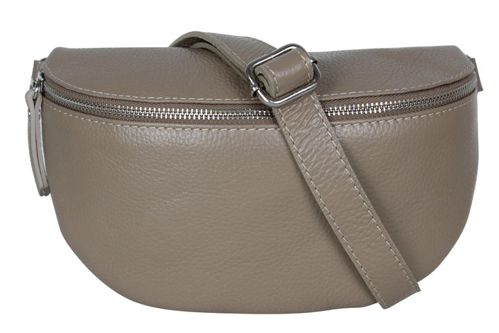 AmbraModa GLX1 - Damen Herren Unisex kleine Hüfttasche Gürteltasche Bauchtasche Umhängetasche aus Ec