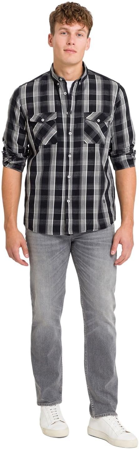 Cross Herren Antonio Jeans 30W / 30L Light Grey Used, 30W / 30L Light Grey Used