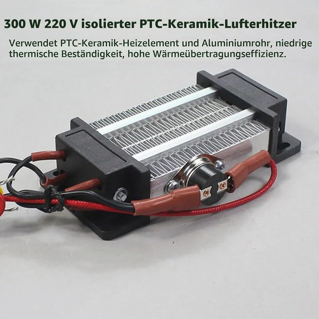 Keramisches Luftheizelement, 300W 220V PTC heizelement konstante temperatur Isolierte Keramik Lufter