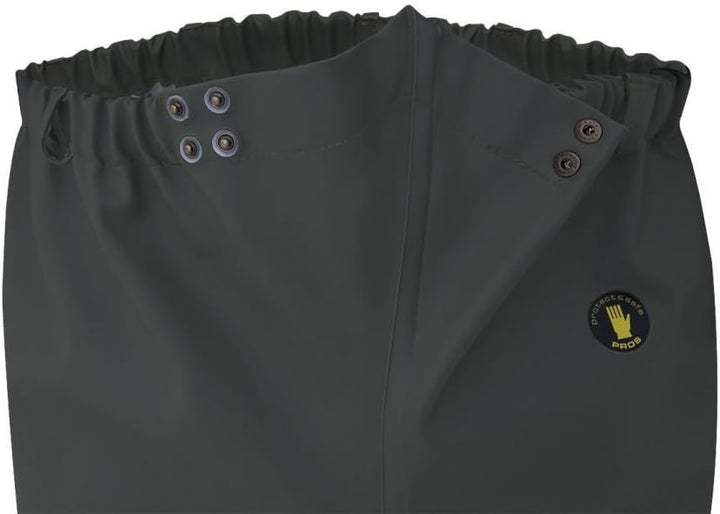 Taille Wathose WASSERSCHUTZANGLERBUNDHOSE PVC Hosen Angeln Qualität 40- 7.5 UK (26,5 cm) Grün, 40- 7