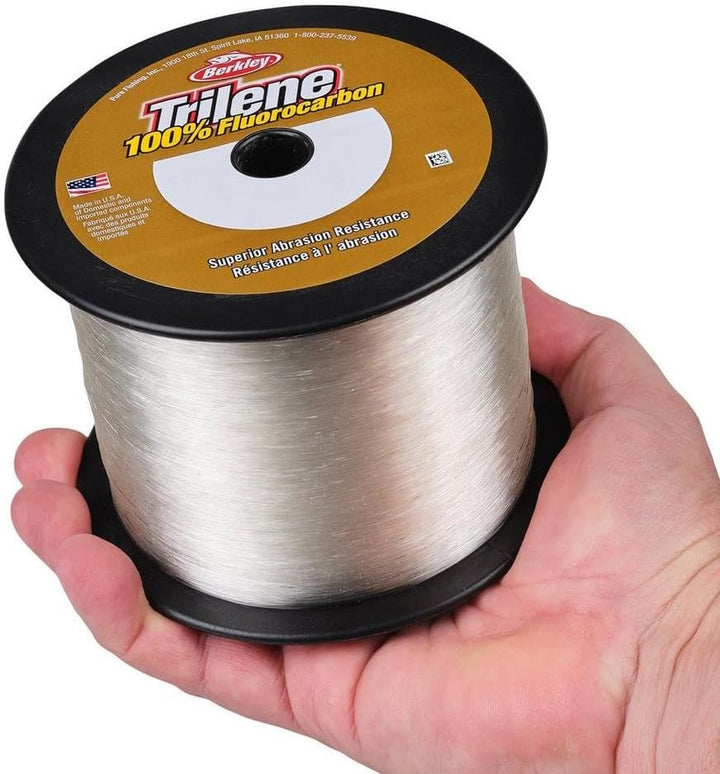 Berkley Trilene Professionelle Fluorkohlenstoff-Service-Spule 2000-Yard/10-Pound durchsichtig, 2000-