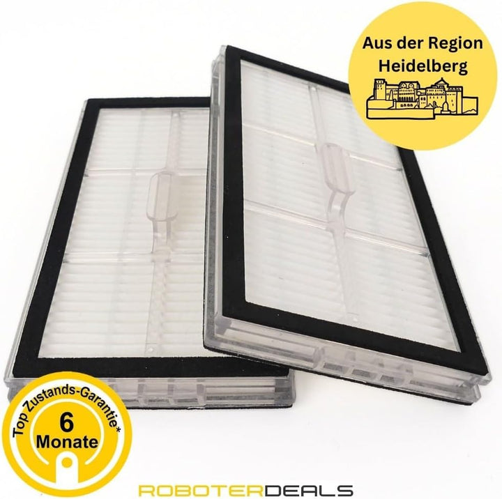 Roboter Deals - Zubehör Set, Ersatzteile Kit für Roborock Saros 10R (2X Filter, 1x Hauptbürste, 2X P