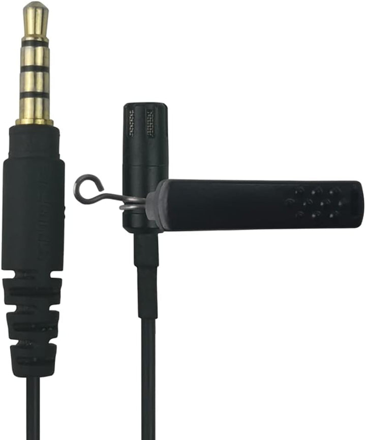 ABS Kunststoff Lavalier Mikrofon Krawattenklammer für Rode Lavalier GO, SmartLav + Ansteckmikrofon,