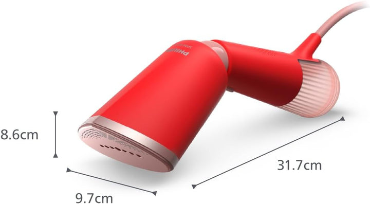 Philips Dampfglätter 5000-Serie - 35 Sekunden Aufheizen, aktiv beheizte Dampfplatte, Eco-Modus, für