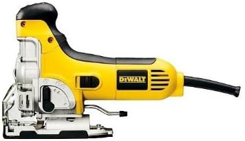 DeWALT Pendelhub-Stichsäge DW333K 701W, 26mm Hublänge -Set inkl. 2 x HCS Bündigschnitt-Sägeblätter D