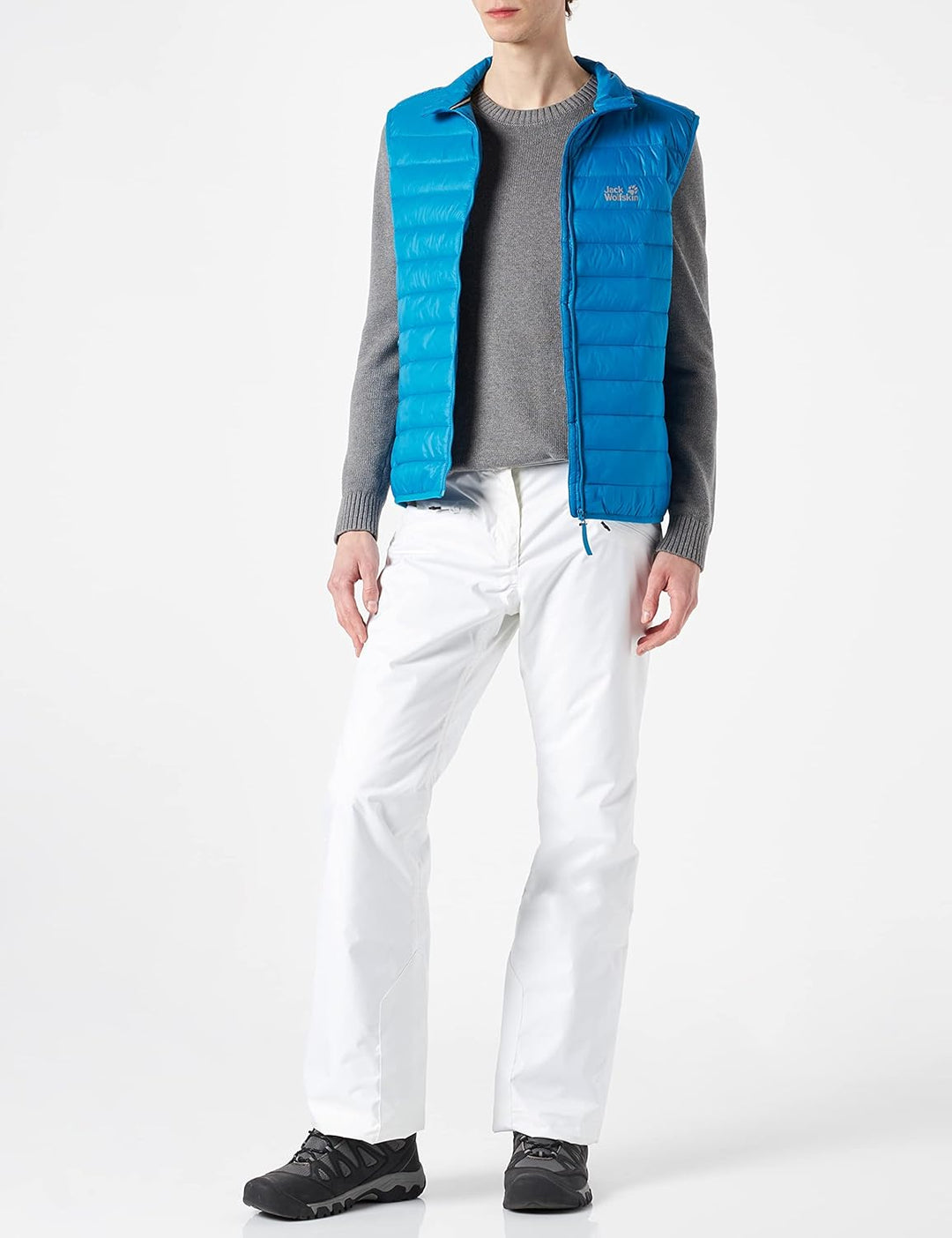 Jack Wolfskin Herren JWP Vest M S blue pacific, S blue pacific