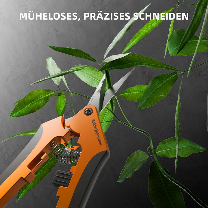 Spider Farmer Cost-Effective 9-in-1 Plant Grow Tools Kit, Professionelle Kräuter Gartengeräte, Garte