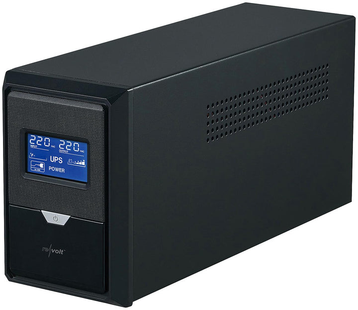 revolt USV-Akku: Unterbrechungsfreie Stromversorgung 800 VA, 480 W, 2X 230-V-Ausgang (Steckdosenleis