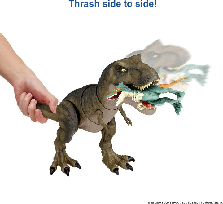 Jurassic World HDY56 - „Dominion: Ein neues Zeitalter“ Fressender Kampfaction T-Rex Actionfigur (53