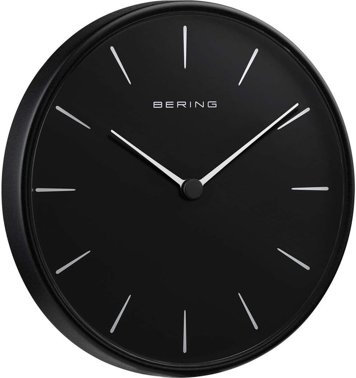 BERING Damen und Herren Wallclock Quarz Movement - Home Decor Collection mit Kunststoff Glas 90162-2