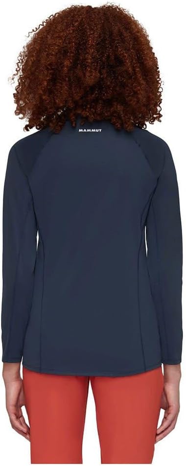 Mammut Damen Selun FL Longsleeve Women Logo T-Shirt (1er Pack) M Marine, M Marine