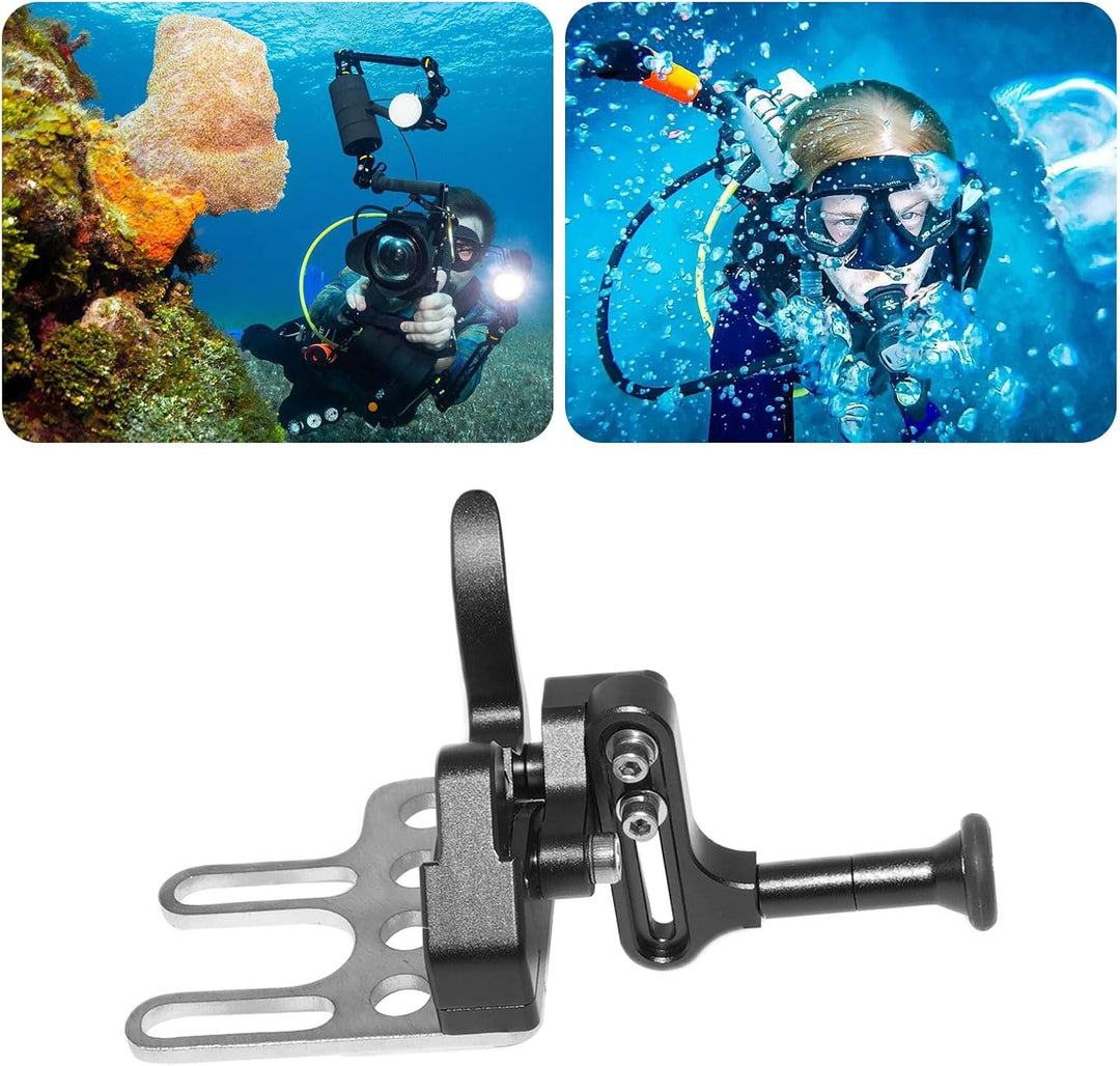 uslöser-Verlängerungshebel, Auslöser-Halterung, Adapter für Tauchschale, Stabilisator, Unterwasserka