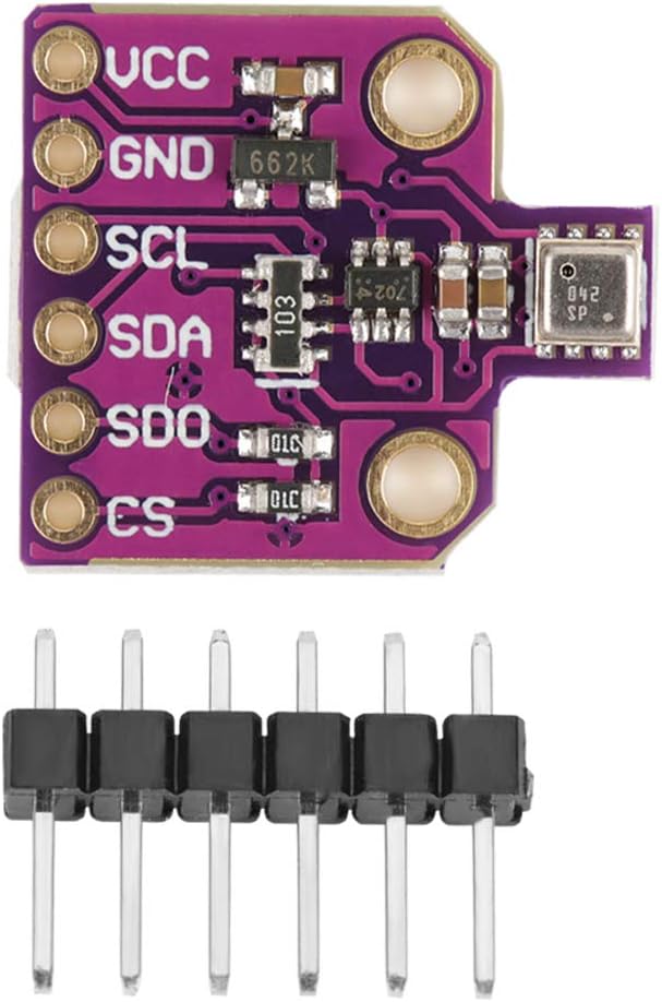 BME680-Sensor, CJMCU-680-Temperatur-Feuchtigkeitssensor Ultrakleine Entwicklungskarte für die Druckh