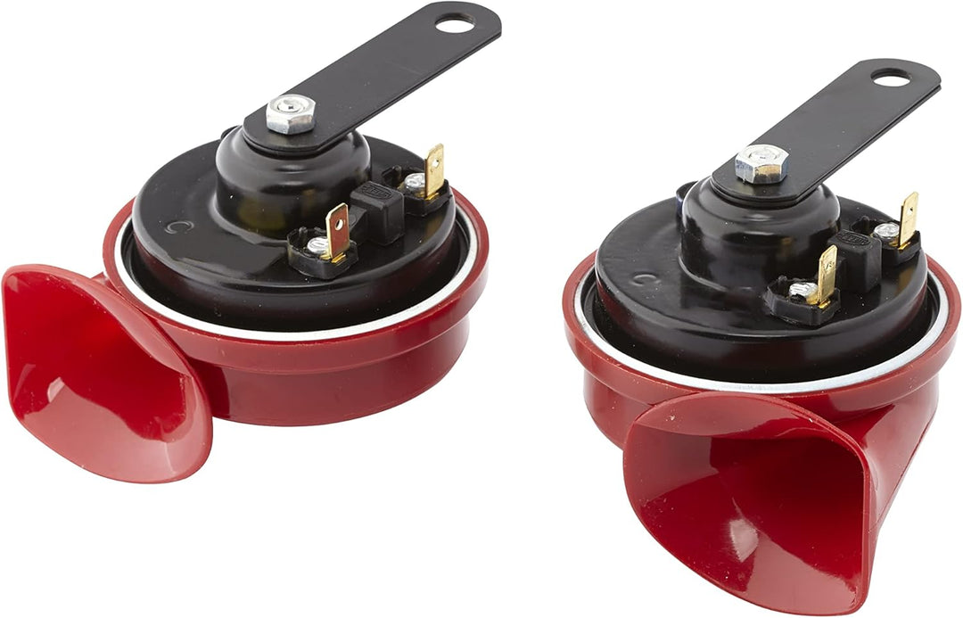 Hella 3FH 007 424-811 Fanfare & 4RD 933 332-041 Relais, Arbeitsstrom, 12V, mit Halter Bundle mit Rel