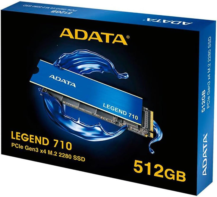ADATA Legend 710 M.2 512 GB PCI Express 3.0 3D NAND NVMe Legend 710 (2400MB/s) 512GB