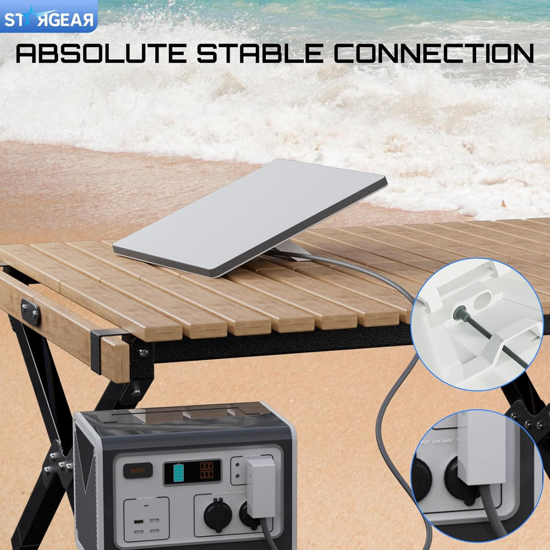 Starlink Mini-Kabel, 4,6 m, Starlink Mini-Zubehör, 20 AWG, Ersatz-Starlink-Gleichstromkabel, Netzkab