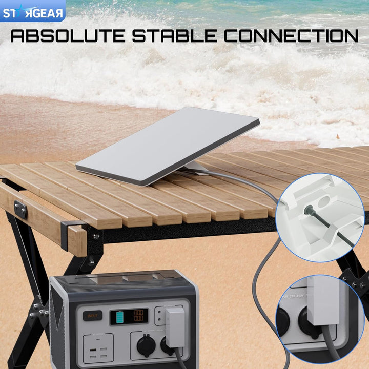 Starlink Mini-Kabel, 4,6 m, Starlink Mini-Zubehör, 20 AWG, Ersatz-Starlink-Gleichstromkabel, Netzkab