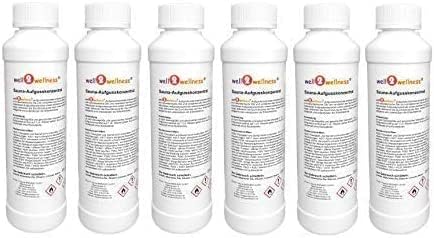 well2wellness® Saunaaufguss - Konzentrate Set ‘Frucht‘ mit 6 x 250 ml + gratis 10g Mentholkristalle