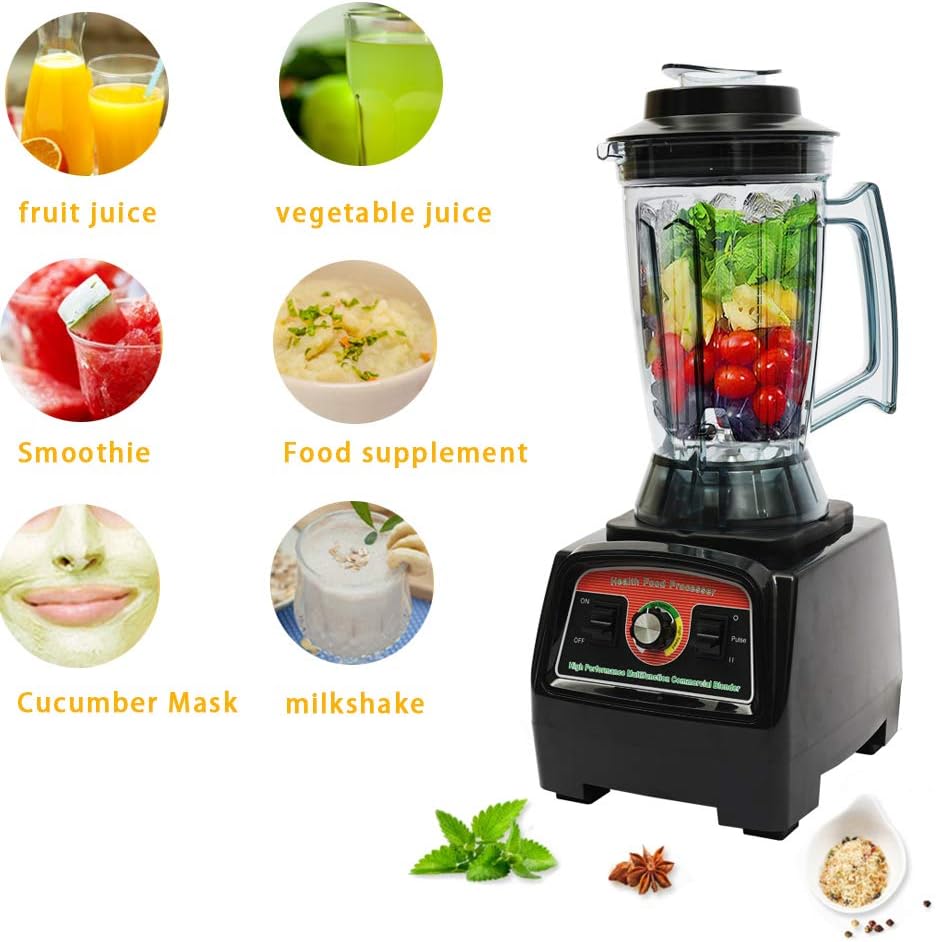 Blender Standmixer | Stand mixer | 3.9L 2800W Gewerblicher Hochgeschwindigkeits-Mixer | Saftpresse |