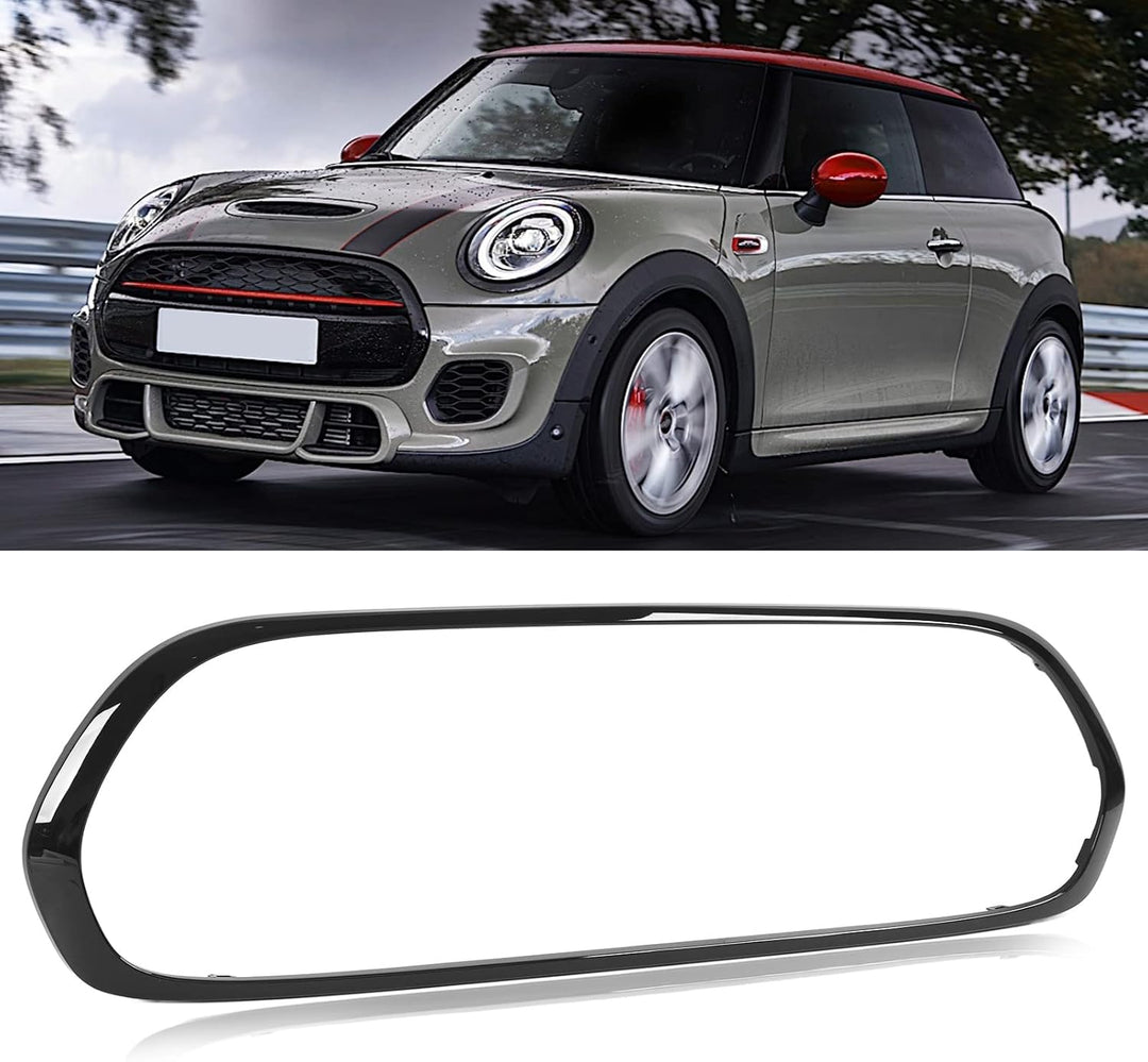 Cooper Kühlergrill Schwarz Frontgrill Grill Rahmeneinfassung 51137449207 Schwarz Glänzend Ersatz für