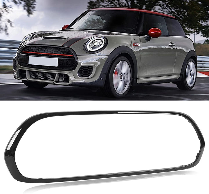 Cooper Kühlergrill Schwarz Frontgrill Grill Rahmeneinfassung 51137449207 Schwarz Glänzend Ersatz für