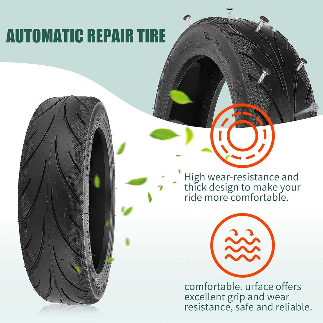 HYGJ Prodroam 60/70-6,5 Roller Reifen Explosionsgeschützter Schlauchloser Reifen Langlebiger und Sic