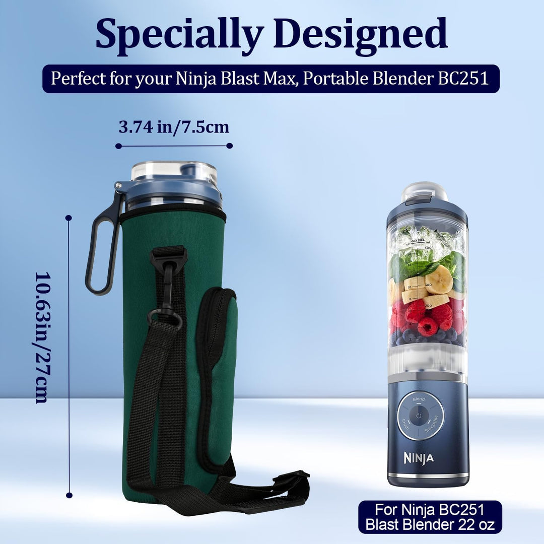 AF-WAN Tragbare Mixer-Tasche für Ninja Blast Max tragbare Mixer BC251EUNV, BC251EUIV, BC251EUGY, BC2