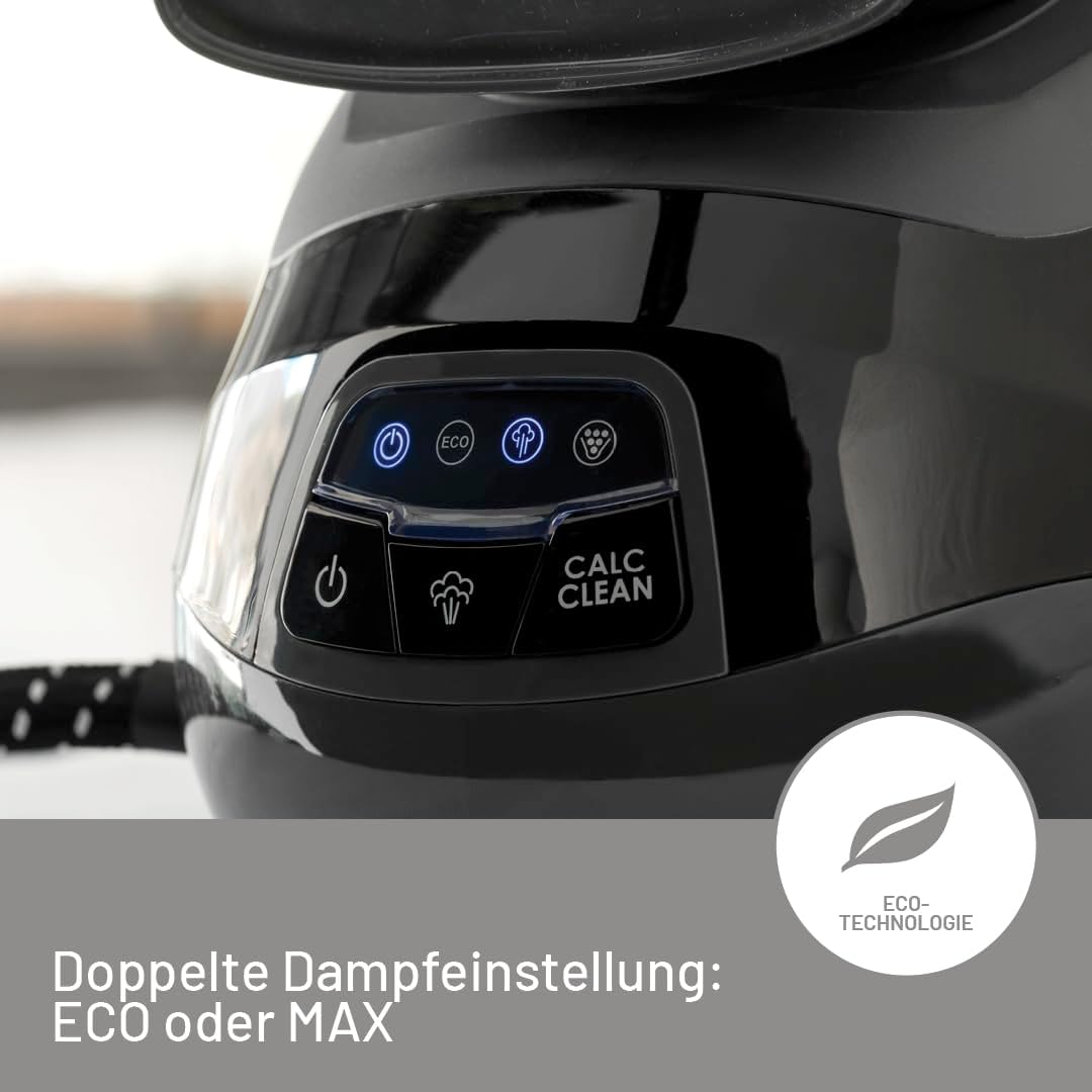 Imetec Energy Vapor | Bügeleisen mit Dampferzeuger, 6,5 BAR Pumpe, 400 g Dampfstoss, 2400 W, Fluid C