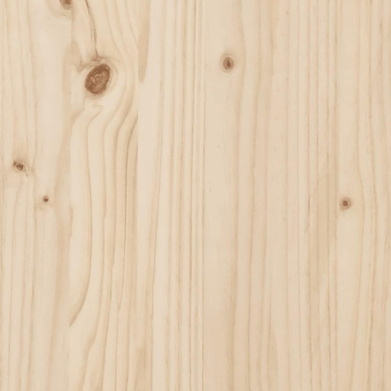 vidaXL Massivholzbett Holzbett Bett Doppelbett Bettgestell Bettrahmen Lattenrost Schlafzimmermöbel S