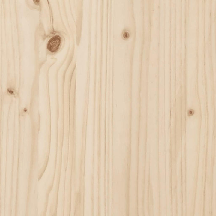 vidaXL Massivholzbett Holzbett Bett Doppelbett Bettgestell Bettrahmen Lattenrost Schlafzimmermöbel S