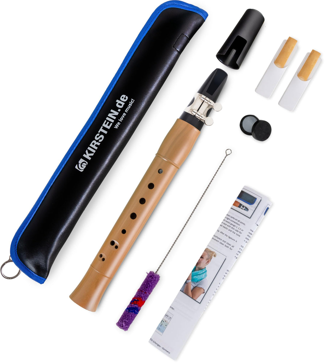 Classic Cantabile X-20 Taschensaxophon - Clarineau in C-Stimmung - Birne - inkl. Etui und Reinigungs
