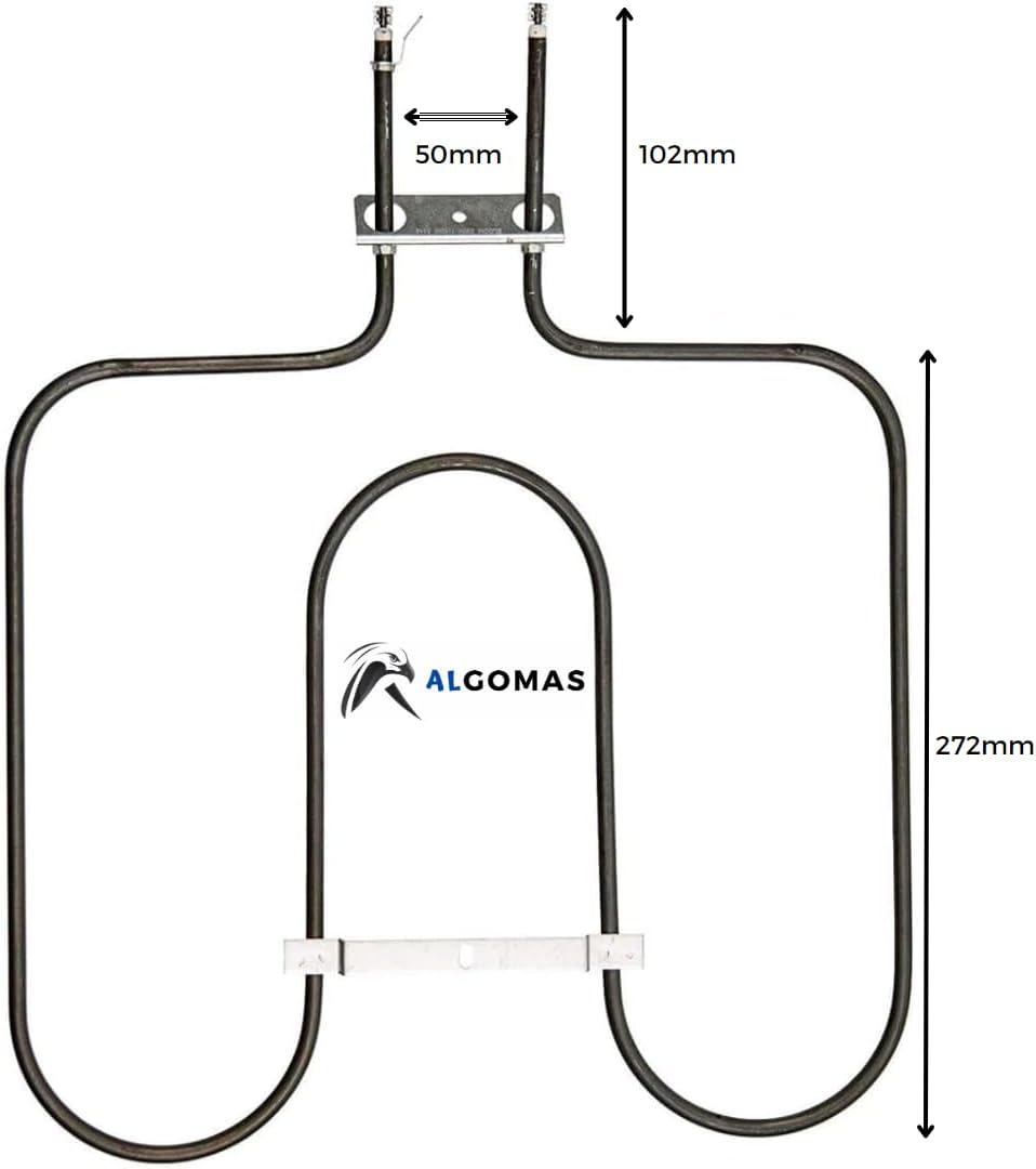 ALGOMAS® Unterhitzer, anpassbar an Fagor, Edesa, Aspes 1100 W, 220 V, 2121 CA5B002AO CC8000627 2H-11