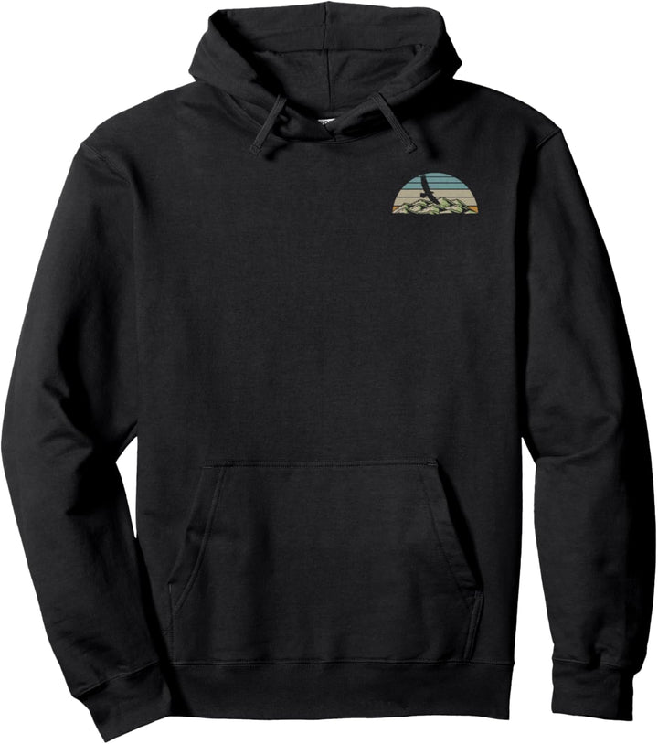 Trendy Outdoor Life Sunset Camp Life Front & Back Pullover Hoodie