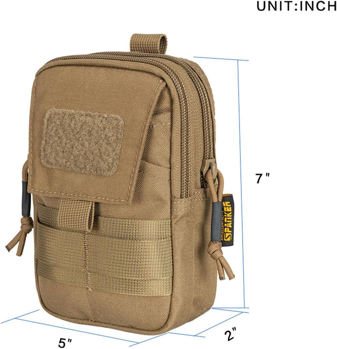 EXCELLENT ELITE SPANKER Taktische Molle Hüfttaschen Nylon EDC Tasche Handytasche Hüfttasche für iPho