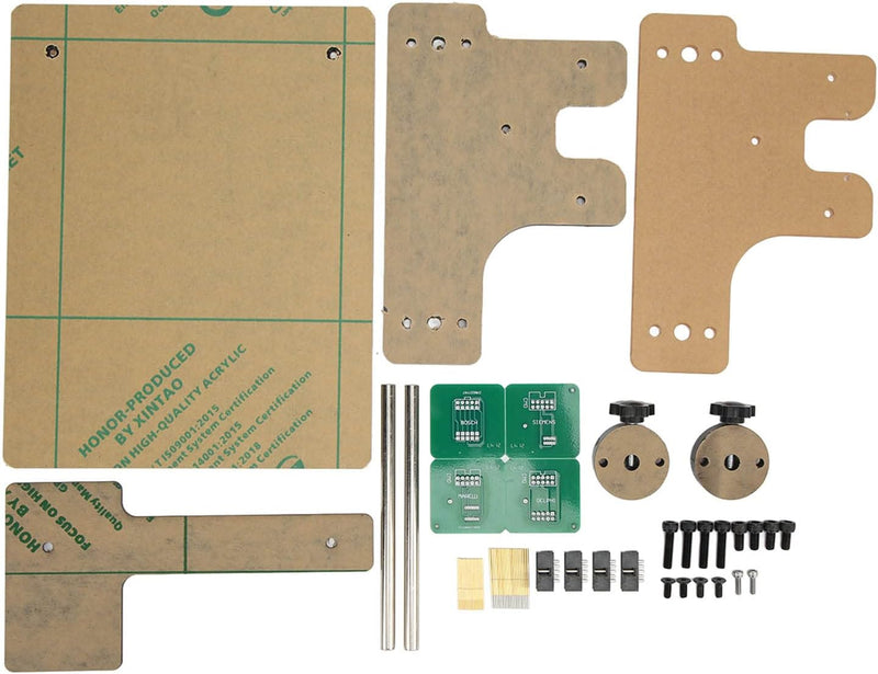 BDM-Rahmenset, BDM100-Rahmenadapter-Set Universelle PMMA-Metall-Programmierhalterung ECU-Chip-Diagno