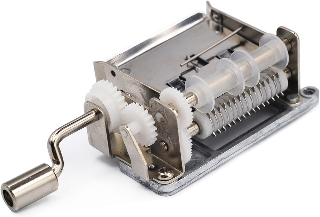 Music Box Movement 15 Note Make You Own Song with Tool Kit(1 song and 7 blank refill papers)