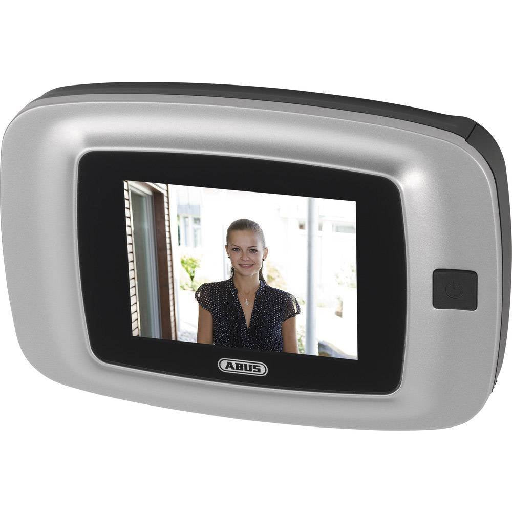 ABUS 38824 Digitaler Türspion DTS2814rec, Silber, Silber
