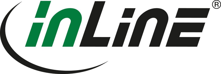 InLine® DisplayPort 1.4 Kabel, 8K4K, links gewinkelt, schwarz/gold, 3m