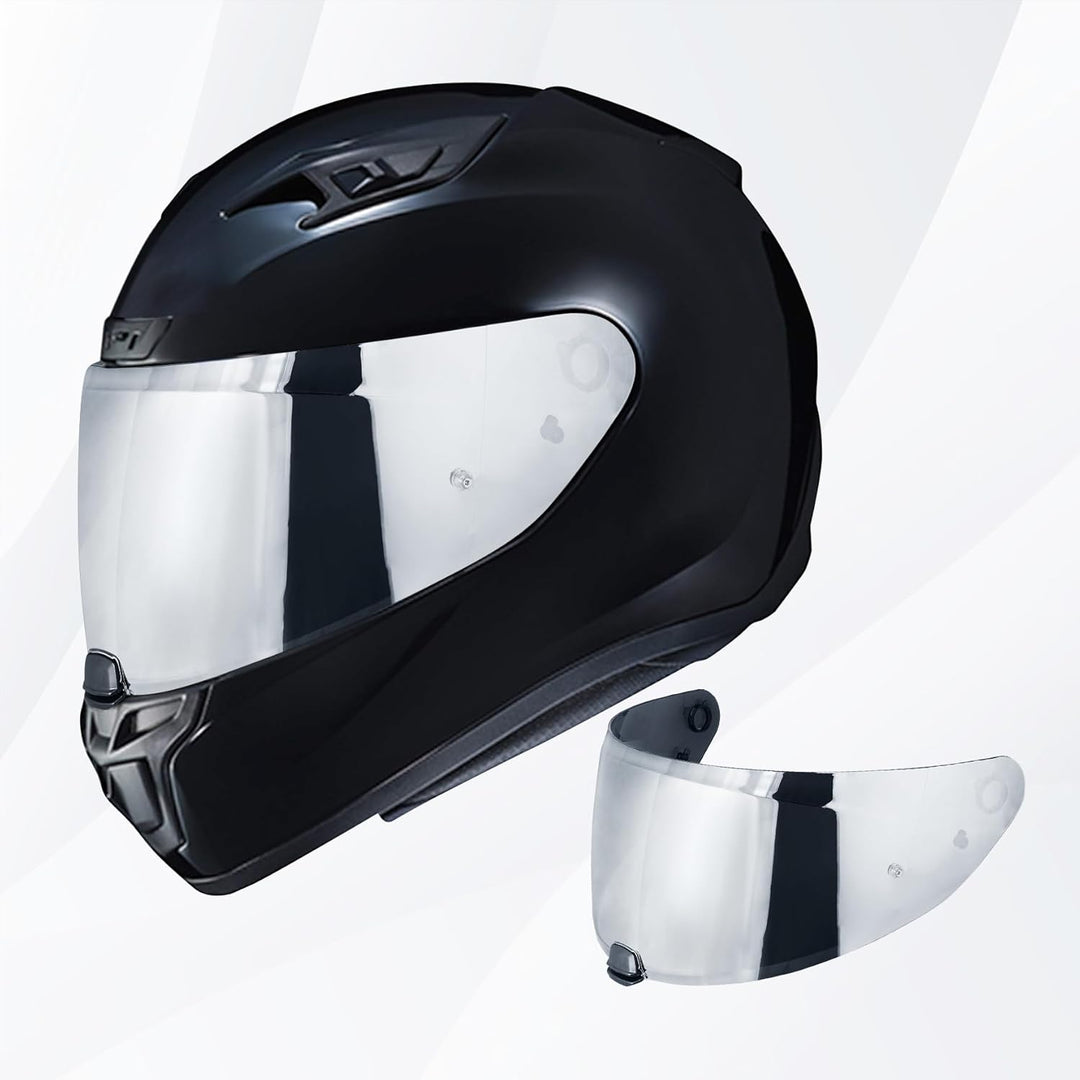 Visier Helm für Hjc i70 i10 HJ-31,Motorradhelm Visier,Motorrad Windschutz Helm Objektiv Visier,Vollg