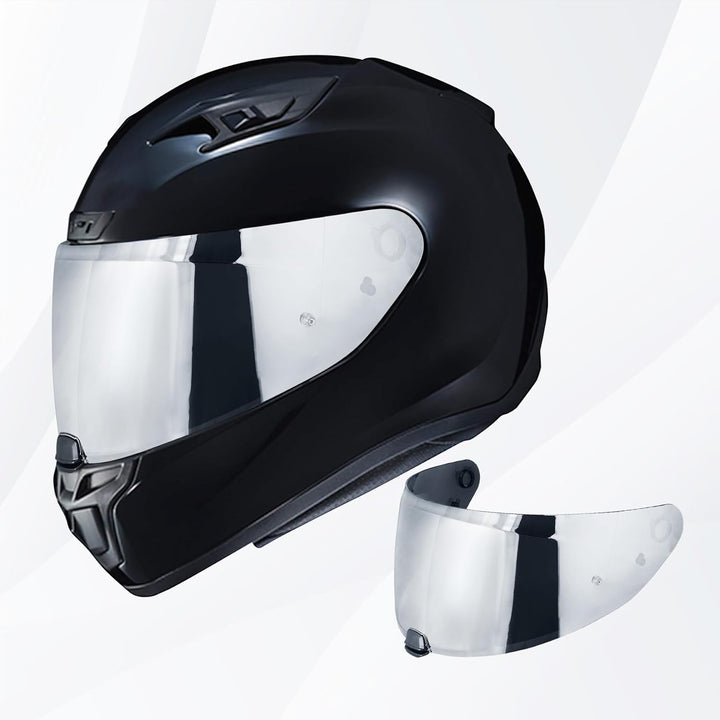 Visier Helm für Hjc i70 i10 HJ-31,Motorradhelm Visier,Motorrad Windschutz Helm Objektiv Visier,Vollg
