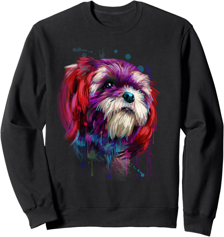 Shih Tzu Geschenk für eine Shih Tzu Mama Sweatshirt