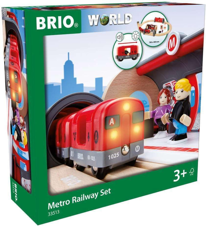 BRIO 33513 - Metro Bahn Set