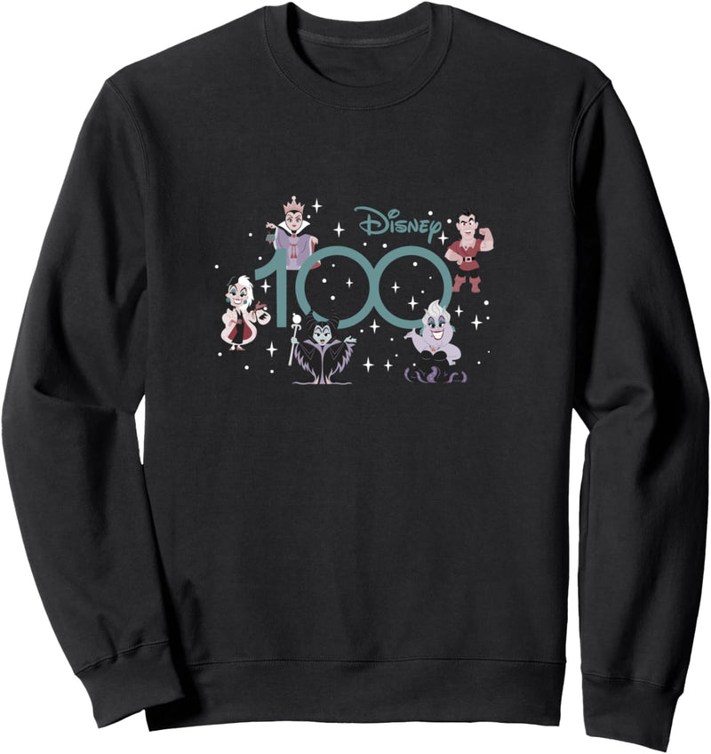 Disney 100 Anniversary Villains Cute D100 Sweatshirt