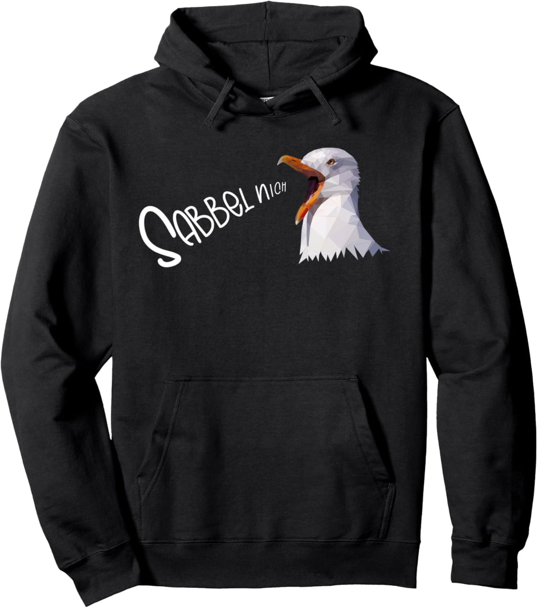 Möwe Seevogel Moin norddeutscher Spruch Tiermotiv Möwen Pullover Hoodie