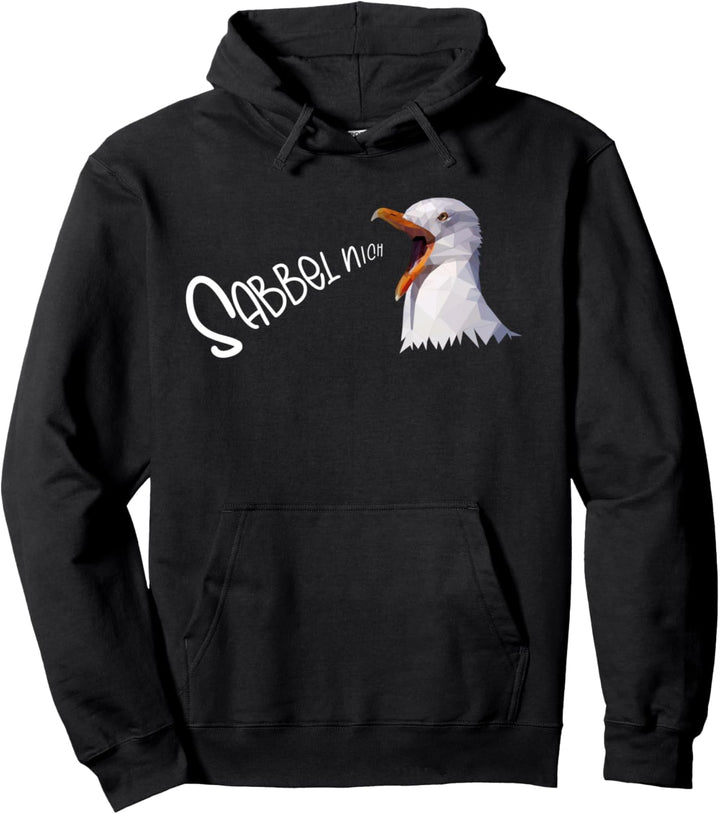 Möwe Seevogel Moin norddeutscher Spruch Tiermotiv Möwen Pullover Hoodie