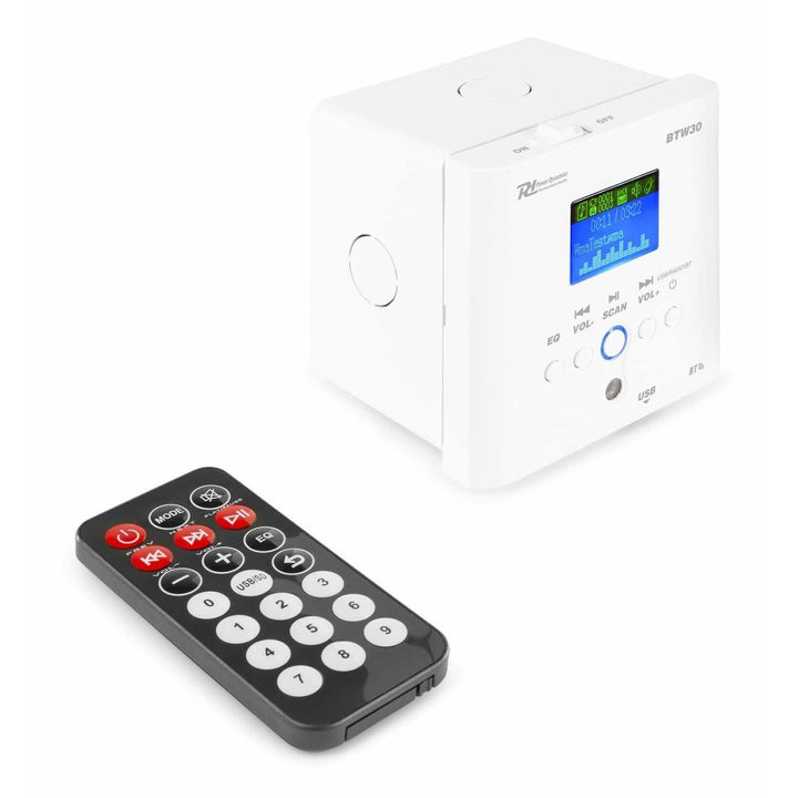 Power Dynamics BTW30 Stereo Einbauverstärker mit Bluetooth, Einbauverstärker - 30 W