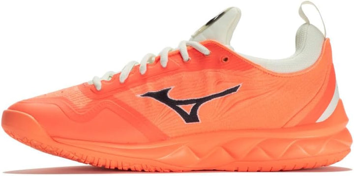 Mizuno Unisex Leuchtende Welle 2 Volleyballschuhe 46.5 EU Neon Flame Black Bolt2ne, 46.5 EU Neon Fla