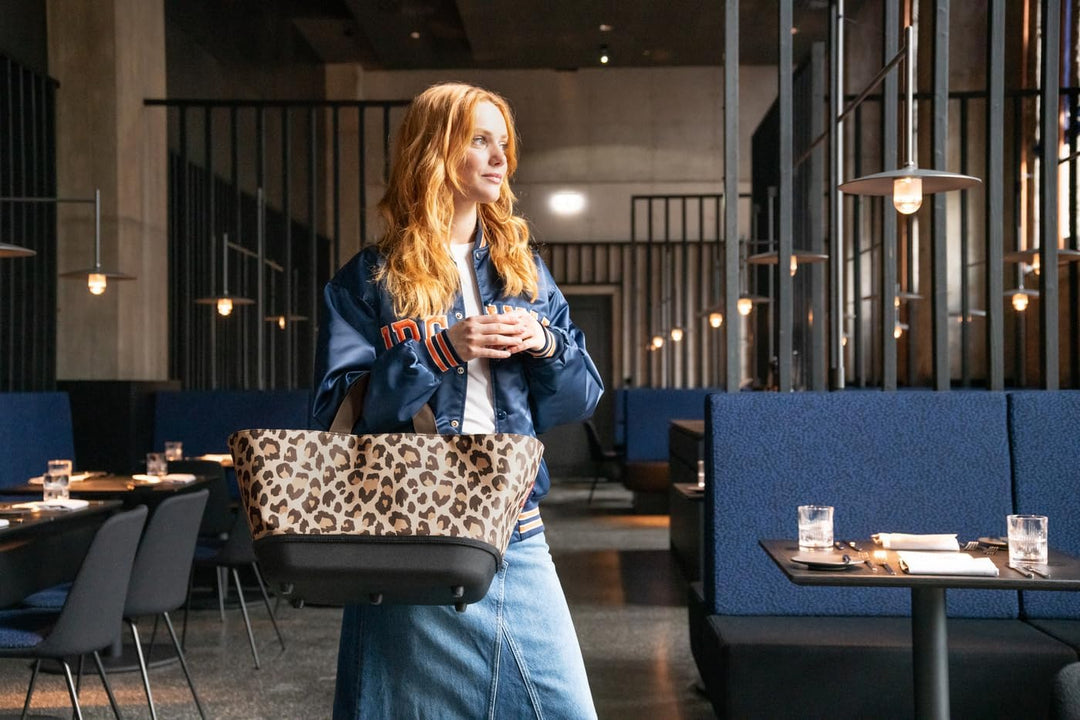 reisenthel shoppingbasket leo macchiato – Lässiger Einkaufsbegleiter mit hoher Funktionalität, Leo M