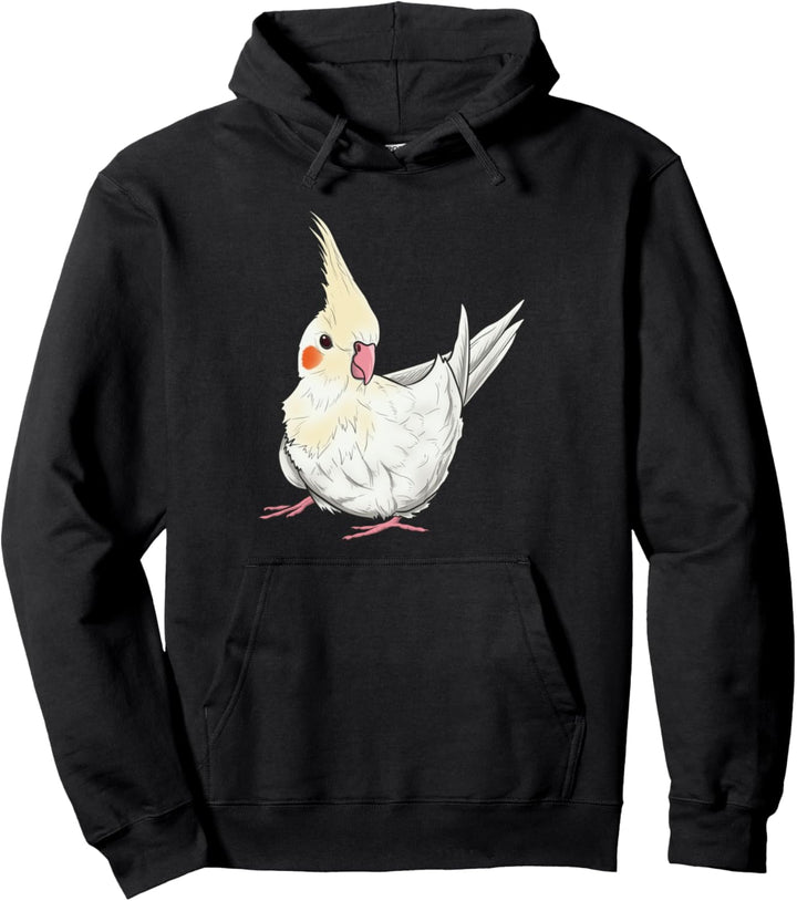 Lutino Nymphensittich Pullover Hoodie