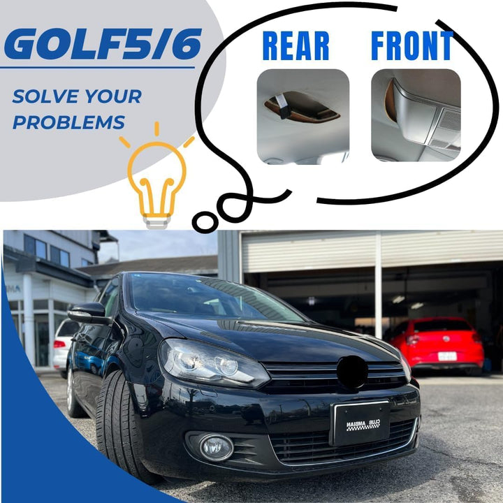 CASPORT Dachhimmel am Brillenfach löst sich Reparaturset einfach ersatz fürVW Golf MK5 (Geprägt Grau